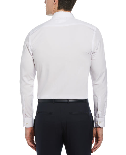 Slim Fit Total Stretch Performance Dress Shirt (White) 