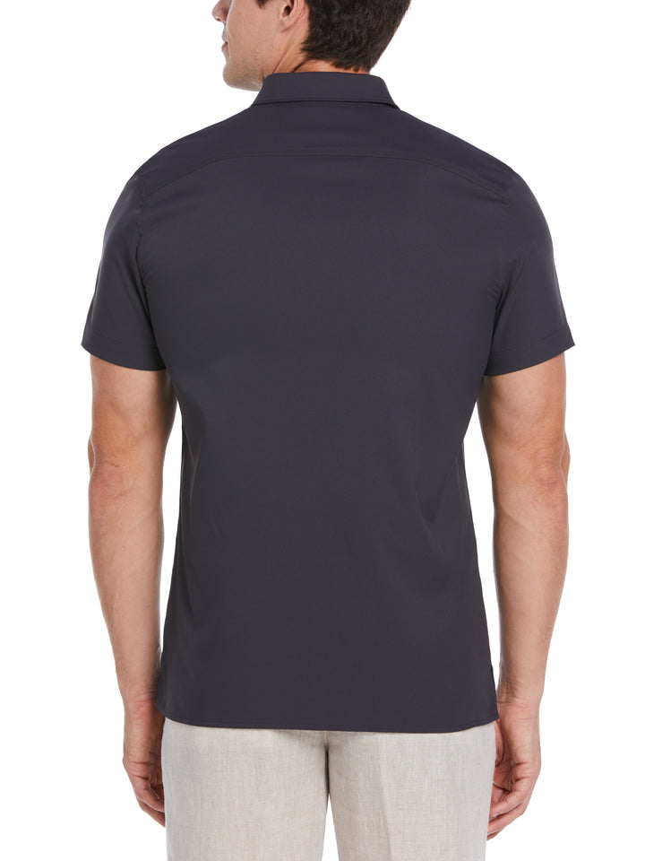 Total Stretch Twill Solid Shirt (India Ink) 
