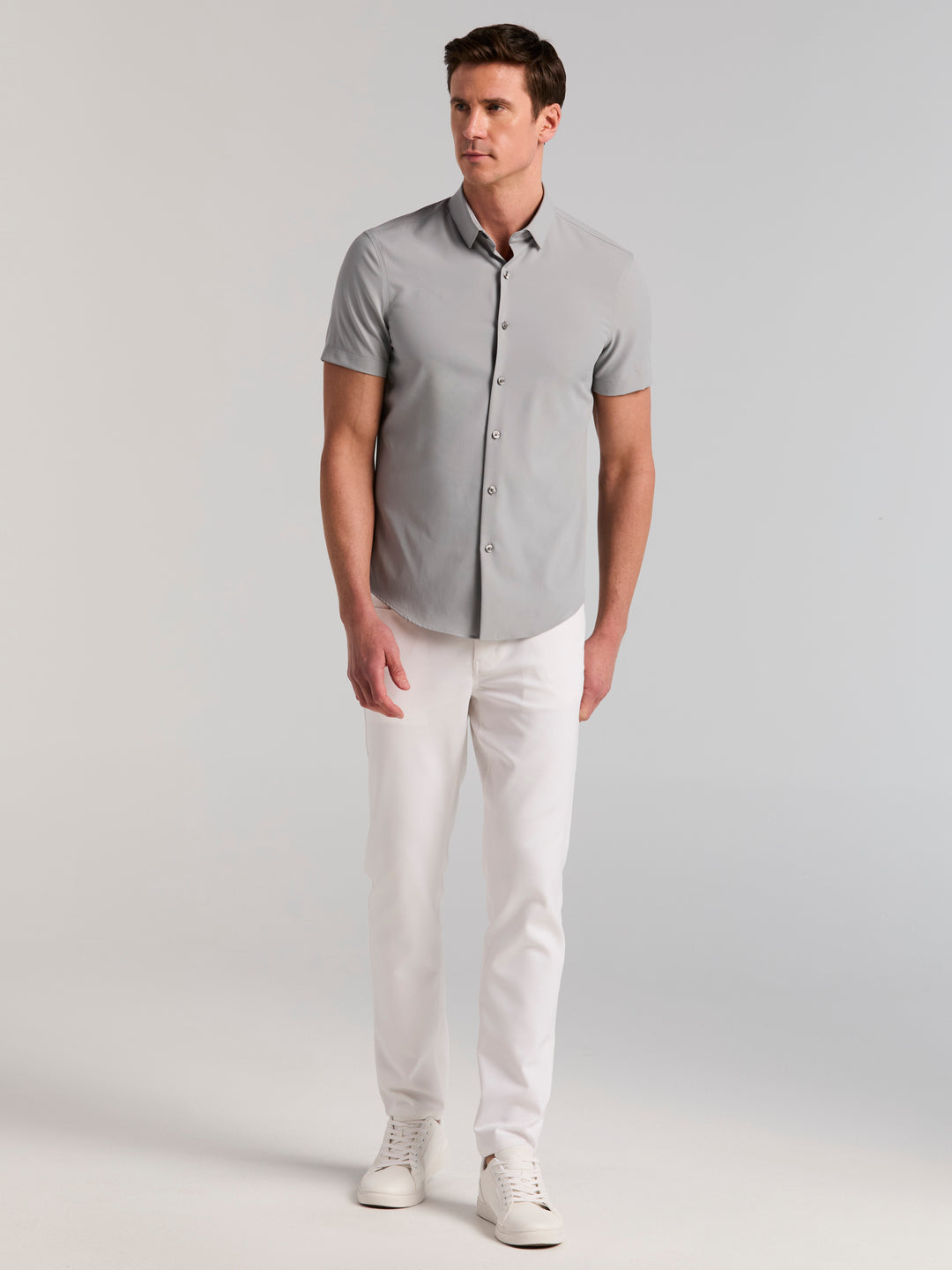 slim fit button down dress shirts Total Stretch Shirt Size:24R CLAIRE LUISE® Loose lace Perfect for the office denim clothing boutique