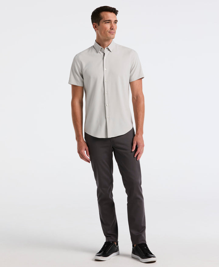 Total Stretch Twill Solid Shirt (Quiet Gray) 