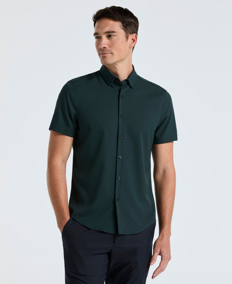 Total Stretch Twill Solid Shirt (Magical Forest) 