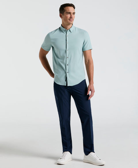 Total Stretch Twill Solid Shirt (Gray Mist) 