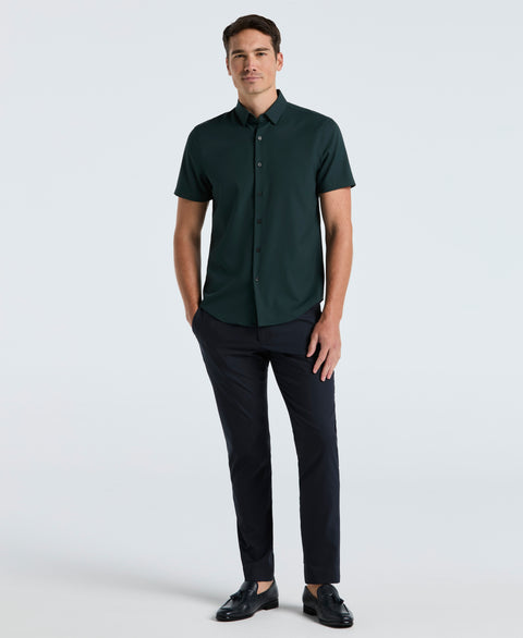 Total Stretch Twill Solid Shirt (Magical Forest) 