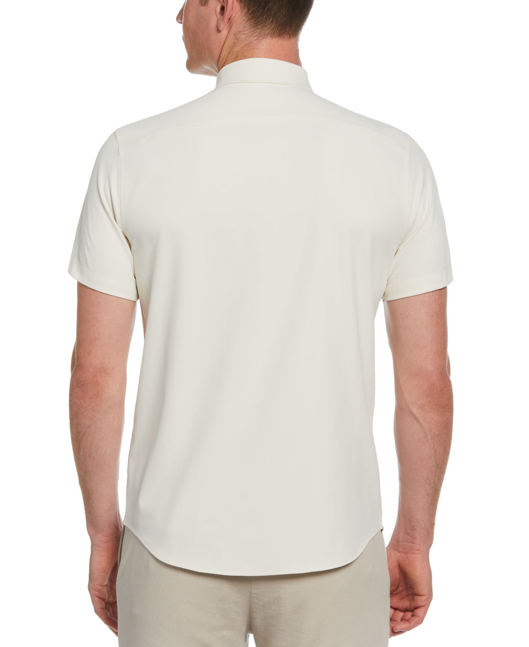 Total Stretch Twill Solid Shirt (Egret) 