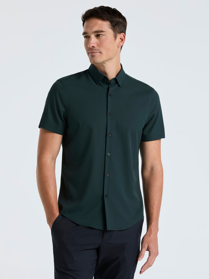 Slim Fit Total Stretch Solid Shirt