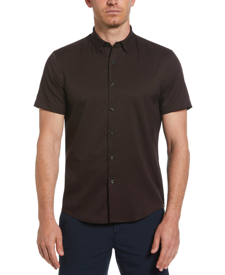 Total Stretch Twill Solid Shirt (Mole) 