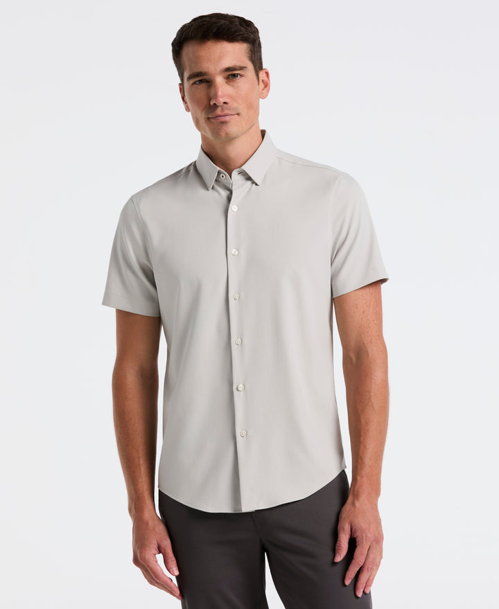 Total Stretch Twill Solid Shirt (Quiet Gray) 