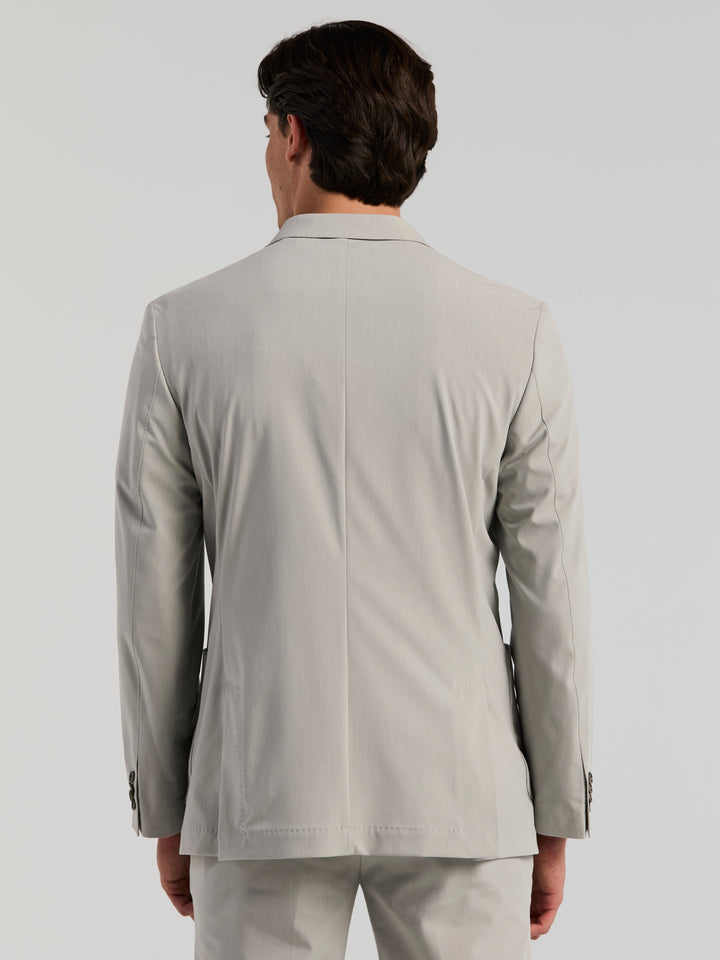 Total Stretch Suit Jacket - Slim Fit (Quiet Gray) 