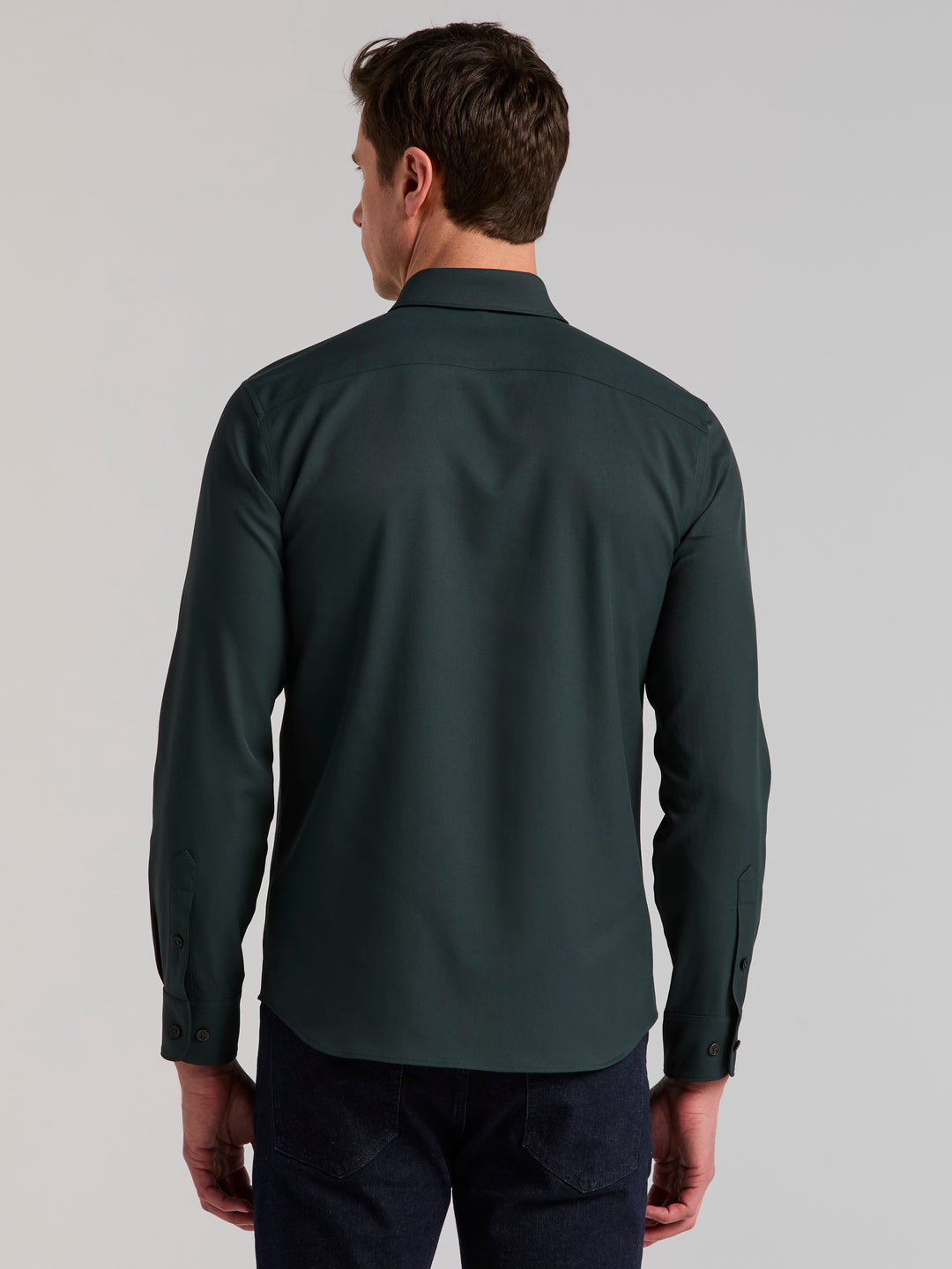 Slim Fit Total Stretch Untucked Shirt