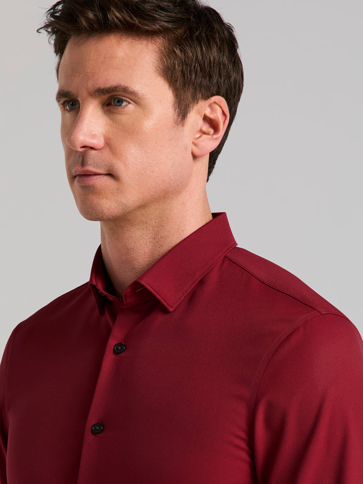 Slim Fit Total Stretch Untucked Shirt