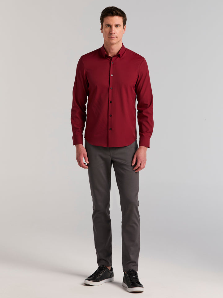 Slim Fit Total Stretch Untucked Shirt