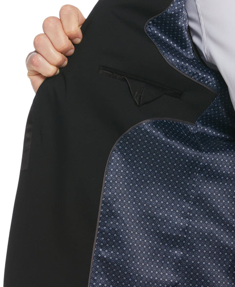 Slim Fit Black Stretch Tuxedo