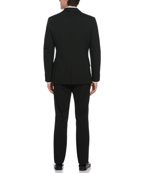 Slim Fit Black Stretch Tuxedo