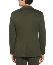 Slim Fit Two Tone Smart Knit Suit Jacket (Rosin) 