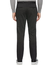 Slim Fit Two Tone Smart Knit Suit Pant (Charcoal) 