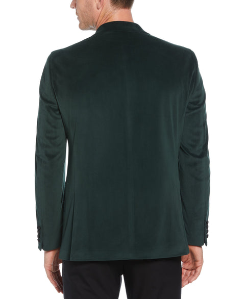 Slim Fit Peak Lapel Sport Coat (Emerald Green) 