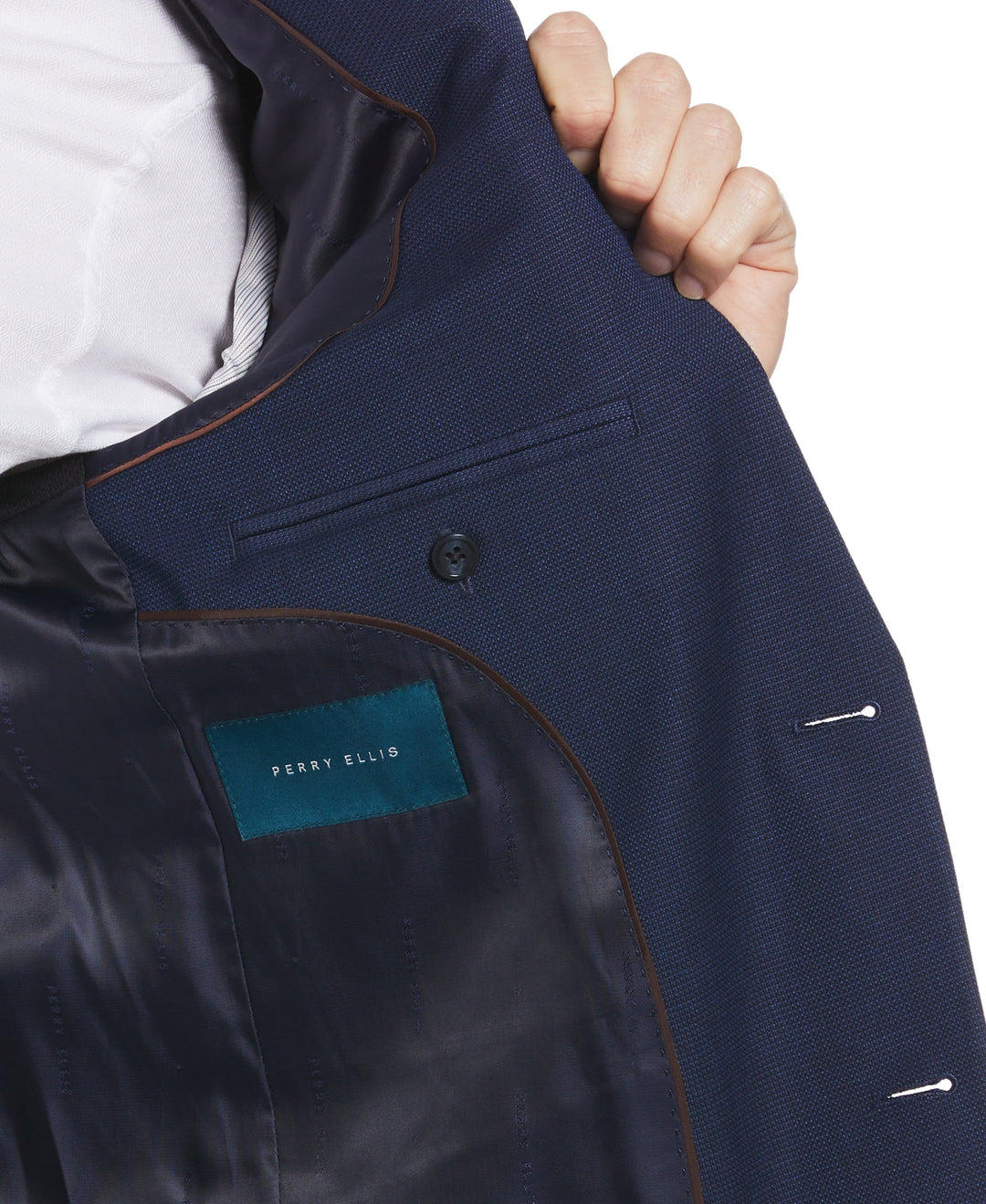 Washable Suit Jacket (Deep Navy) 