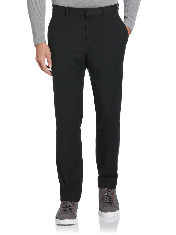 Slim Fit Washable Suit Pant (Black) 
