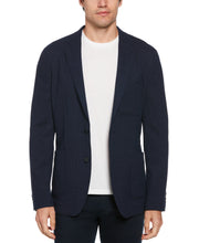 Slim Fit Wool Blend Suit Jacket (Deep Navy) 