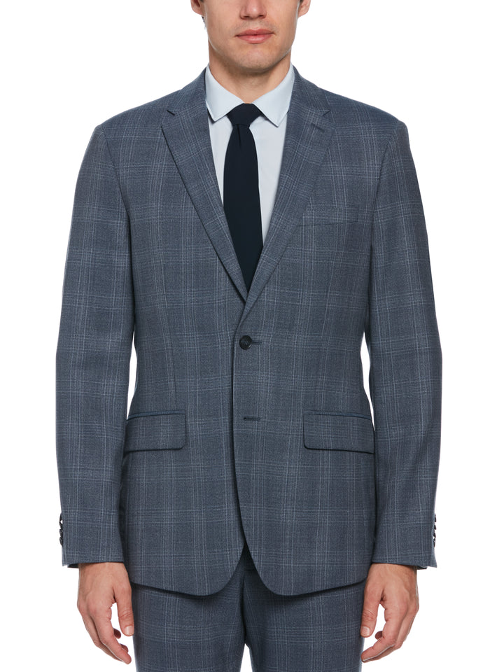 Slim Fit Wool Suit Jacket (Vintage Blue) 