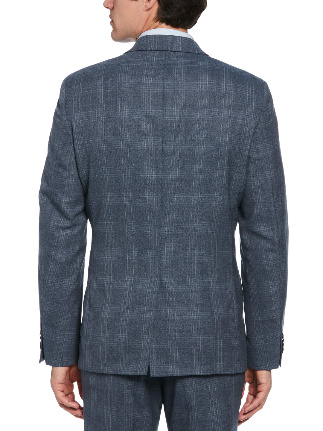 Slim Fit Wool Suit Jacket (Vintage Blue) 