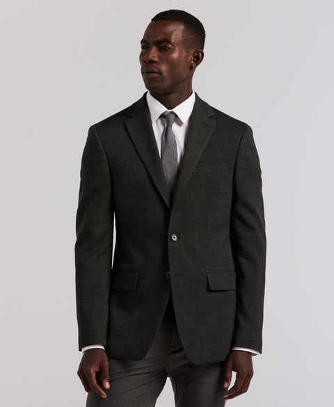 Slim Olive Textured Sport Coat