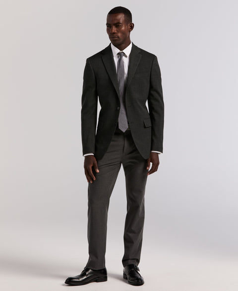 Slim Olive Textured Sport Coat