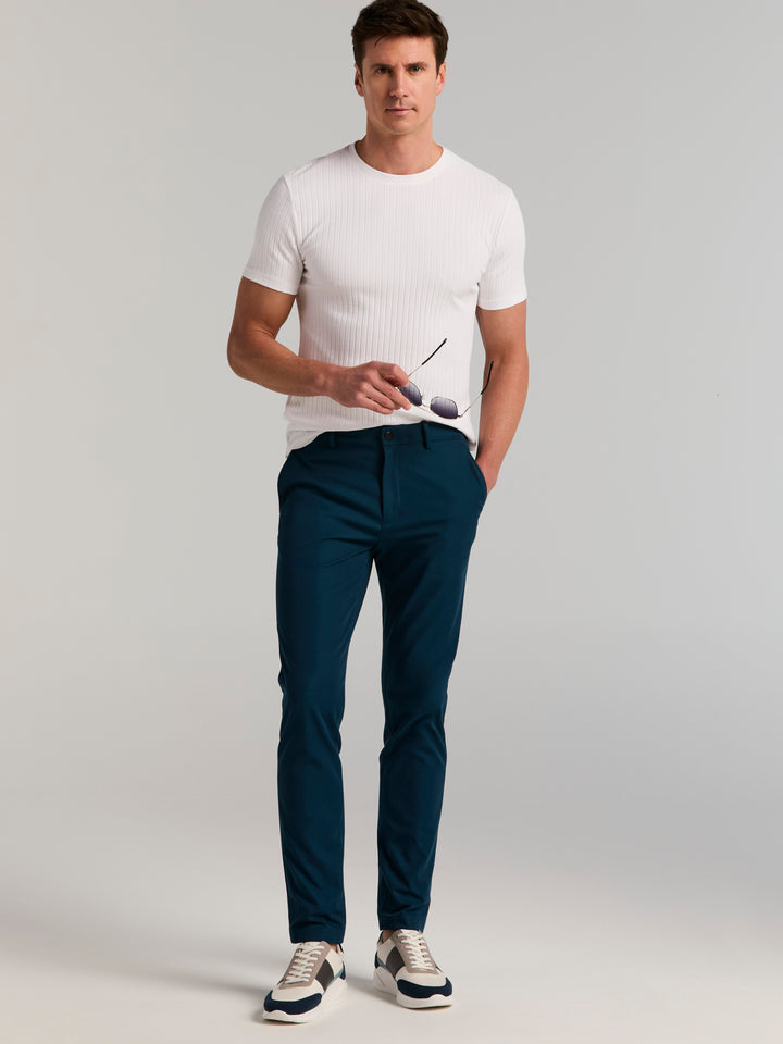 Slim Tapered Hybrid Commuter Chino Pant (Sailor Blue) 