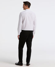 Slim Tapered Pintuck Pull-on Pants (Black) 