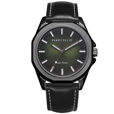Solar Powered Watch (Black) 