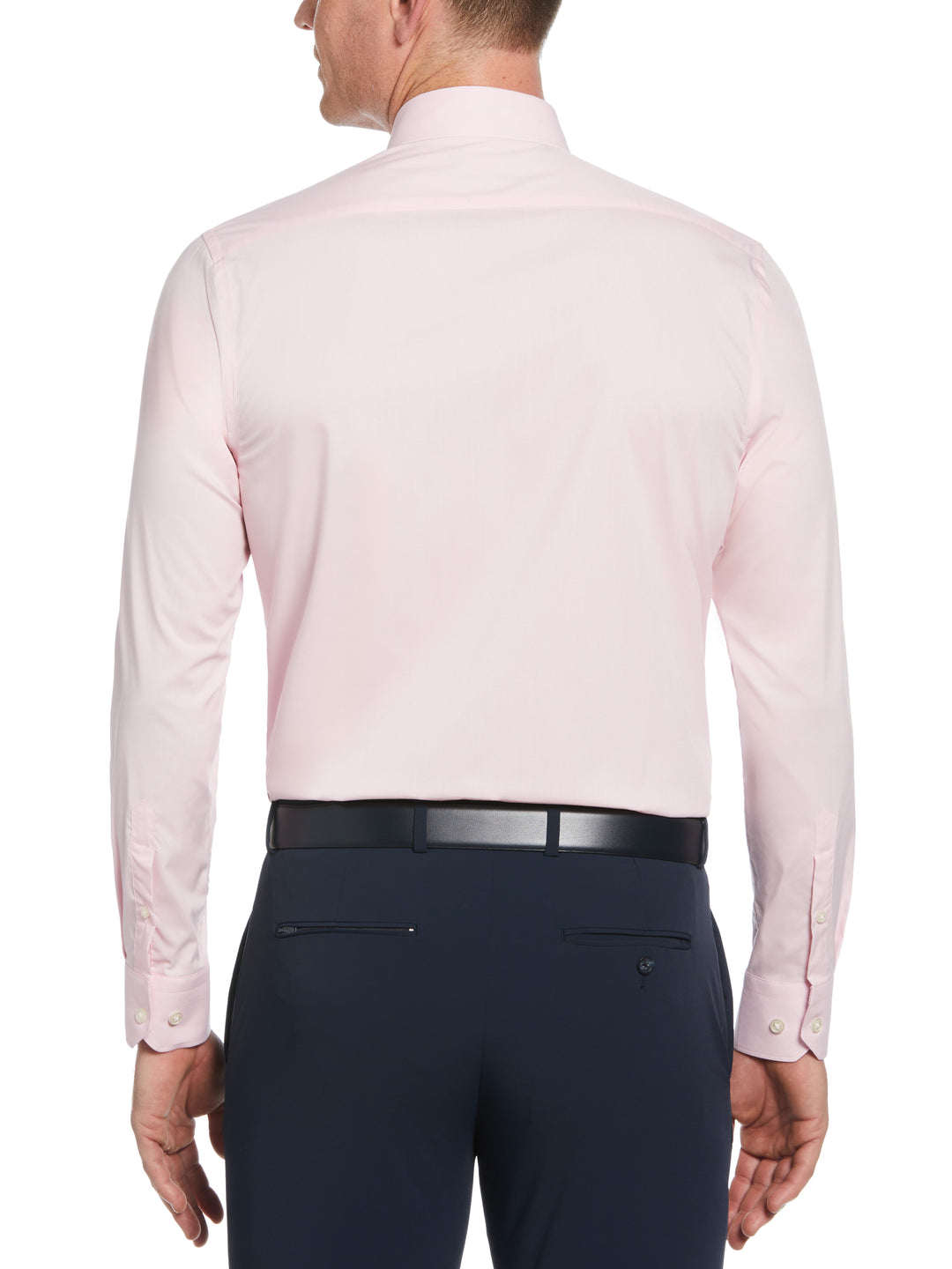 Pink Solid Dress Shirt  (Pink) 