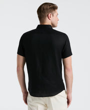 Solid Linen Shirt (Black) 