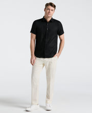 Solid Linen Shirt (Black) 