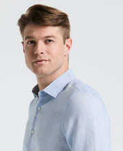 Solid Linen Shirt (Kentucky Blue) 