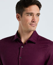 Solid Linen Shirt (Potent Purple) 