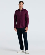 Solid Linen Shirt (Potent Purple) 