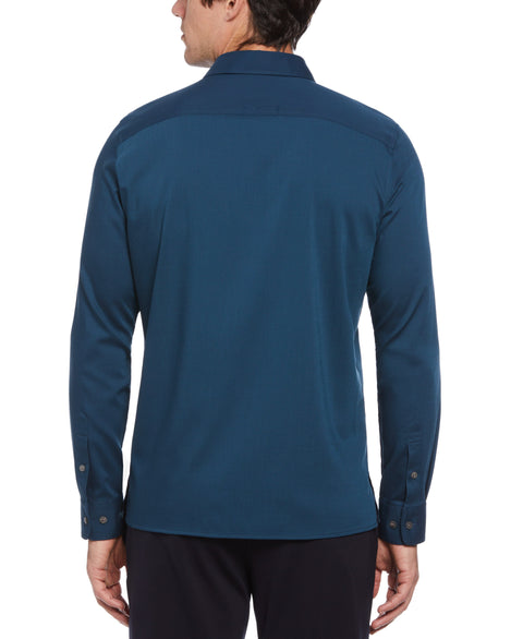 Solid Poly Twill Shirt (Titan) 