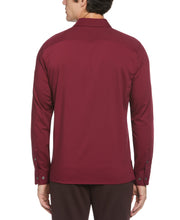 Solid Twill Shirt  (Red Plum) 