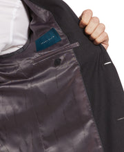 Solid Stretch Suit Jacket Charcoal Heather Perry Ellis