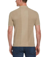 Solid Tech Knit Texture Polo (Aluminum) 