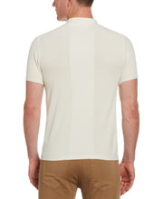 Solid Tech Knit Texure Polo  (Egret) 