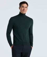 Solid Tech Turtleneck Sweater (Magical Forest) 