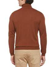Solid Tech Turtleneck Sweater (Cambridge Brown) 