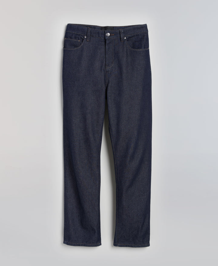 Straight Rigid Raw Denim Jeans