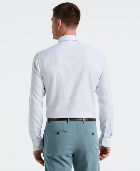 Stretch Checkered Dress Shirt
