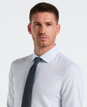 Stretch Checkered Dress Shirt