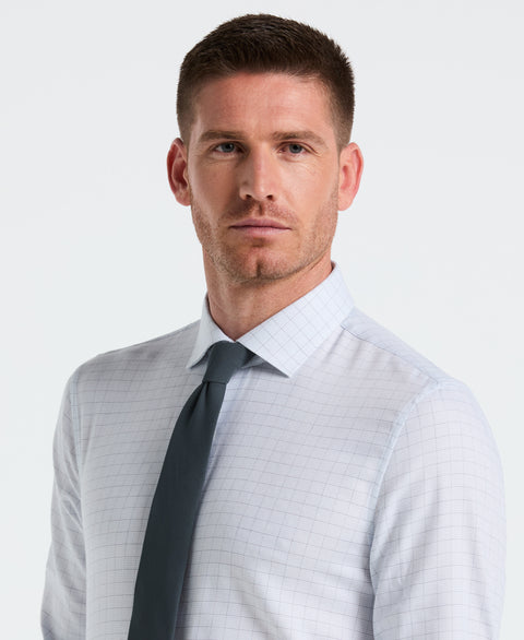 Stretch Checkered Dress Shirt