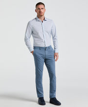 Stretch Checkered Shirt (Blue) 
