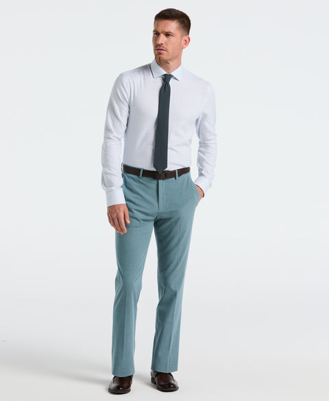 Stretch Checkered Dress Shirt