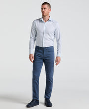 Stretch Checkered Shirt (Indigo) 